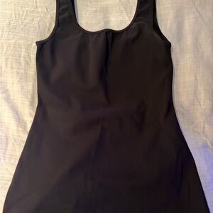 Black Sleeveless Tank Top